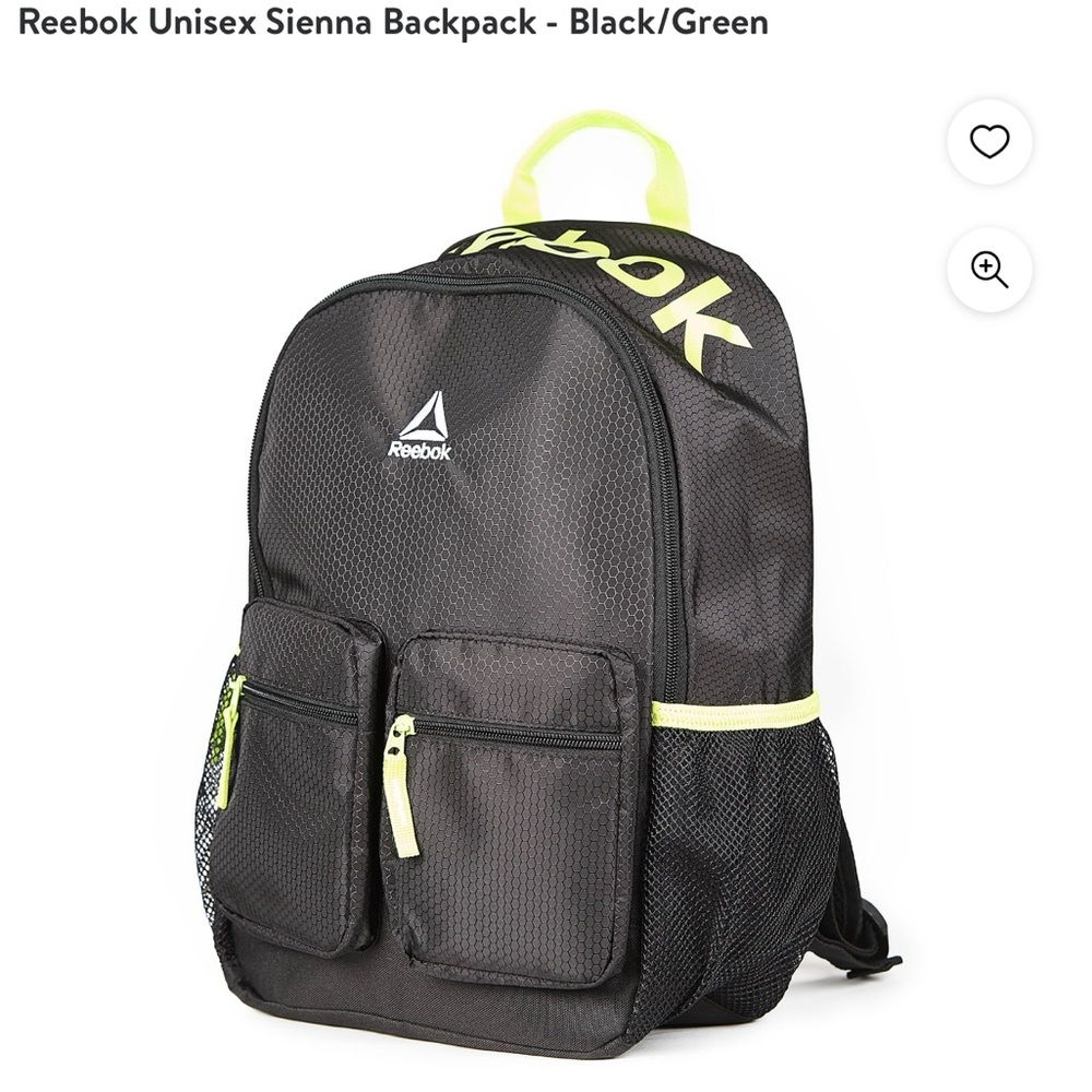 Reebok backpack Sienna backpack unisex black and green